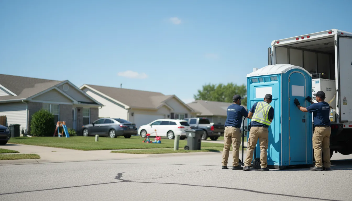 Standard Porta Potty Rentals in Fulton, IL near me